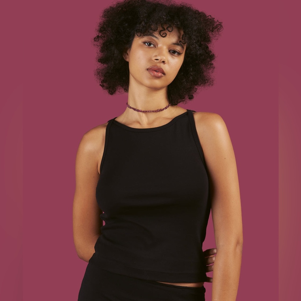 UNIF Black Wide Tank